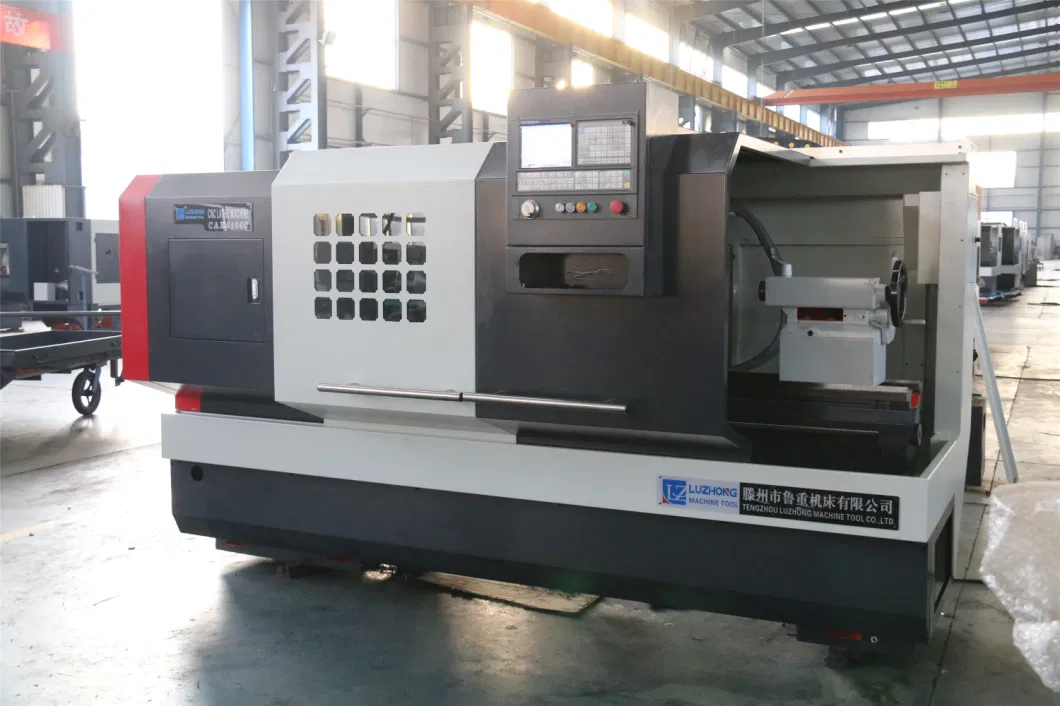 CAK6140/6150/6166/6180 Horizontal Flat Bed metal CNC turning Lathe Machine