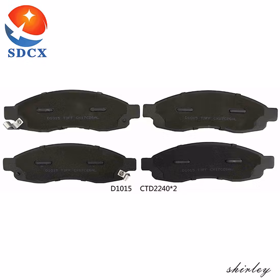 Propad D1015-7918 Car Brake Pads Making Machine Offer Good Quality for Infiniti Qx56 2004-2005 / Nissan Pathfinder Armada