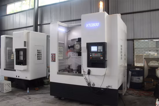 Venda quente Torno vertical CNC universal Vtc1000 Máquina de torno automático de alta precisão