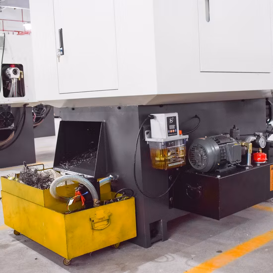 Máquina de torno CNC de corte e torneamento de velocidade rápida com eixo elétrico P3538