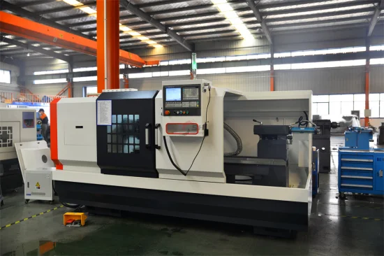 Ck6150V Cama plana paralela Horizontal de alta precisão para torneamento de metal Torno Máquina de torno CNC (máquinas-ferramentas de torno CNC)